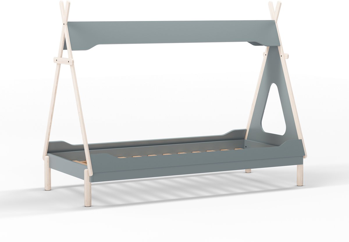 Marckeric - Bed Nora - Groen - 210x104x165cm