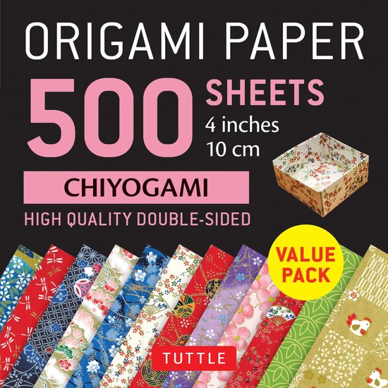 Origami Paper 500 sheets Chiyogami Patterns 4  (10 cm): Tutt ... - cover