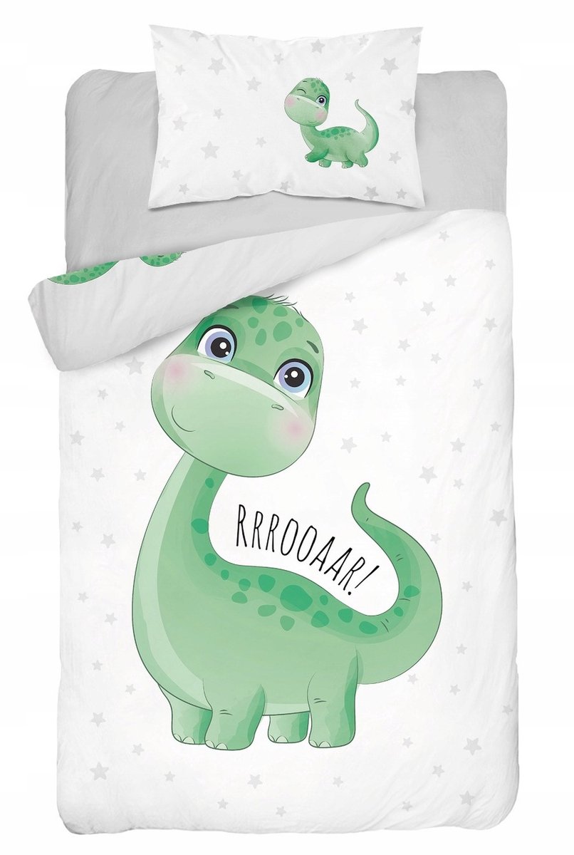 Kinderbeddengoed 100x135cm + 40x60cm - 100% Katoen, Patroon 3617a