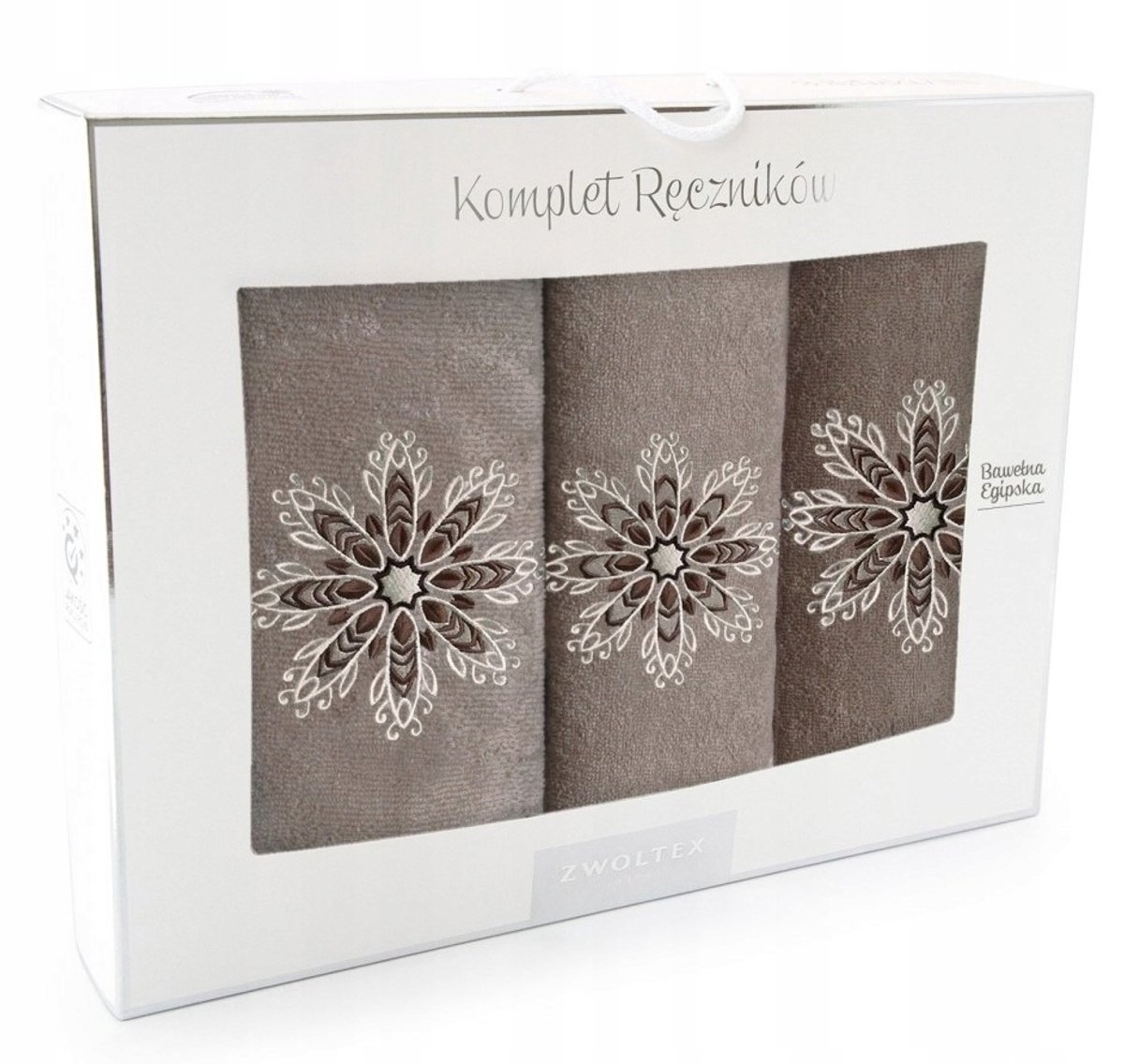 Zwoltex Luxe Handdoekenset 3-delig - Egyptisch Katoen, Beige