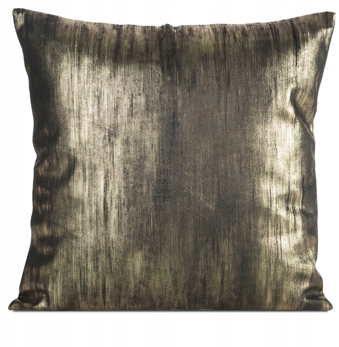 Decoratieve Kussenhoes EMILA Zwart Fluweel 45x45cm met Glanzende Print