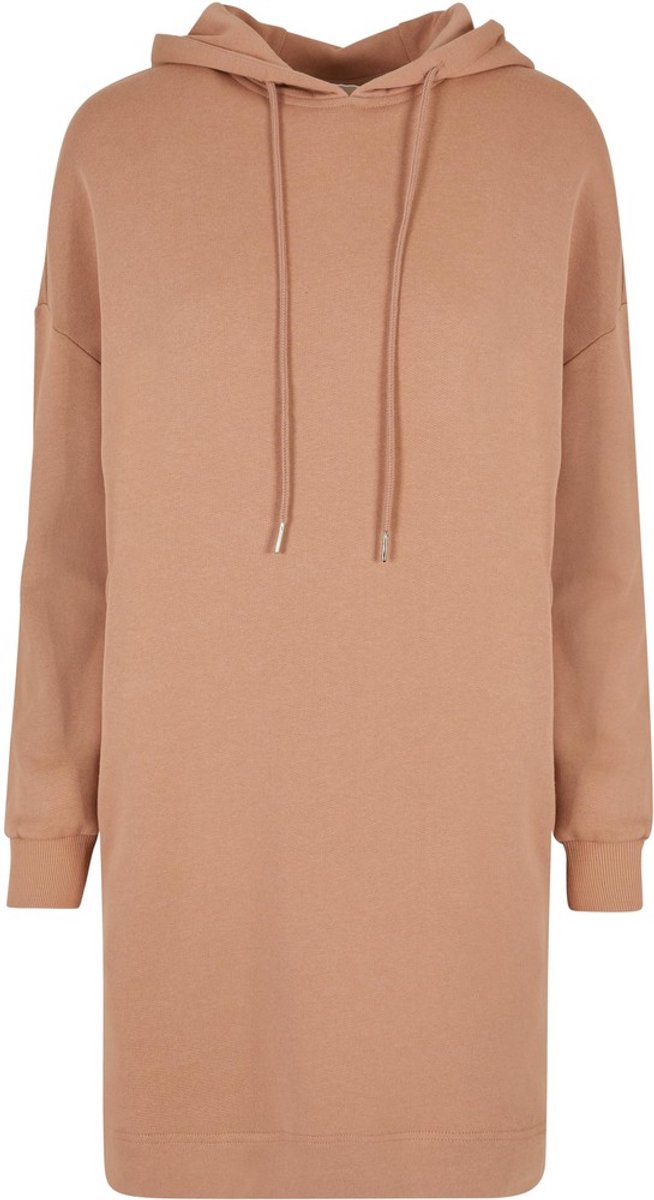 Urban Classics Organic Oversized Terry Hoody Korte jurk S Roze