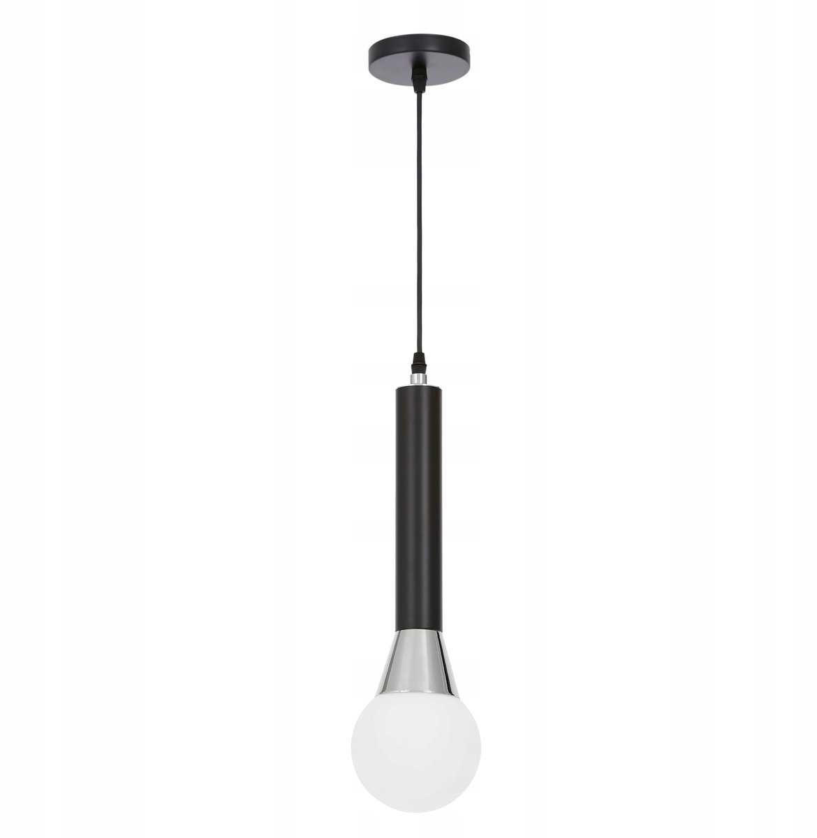 Lumina Deco Folino Hanglamp Zwart/Chroom G9 1x5W