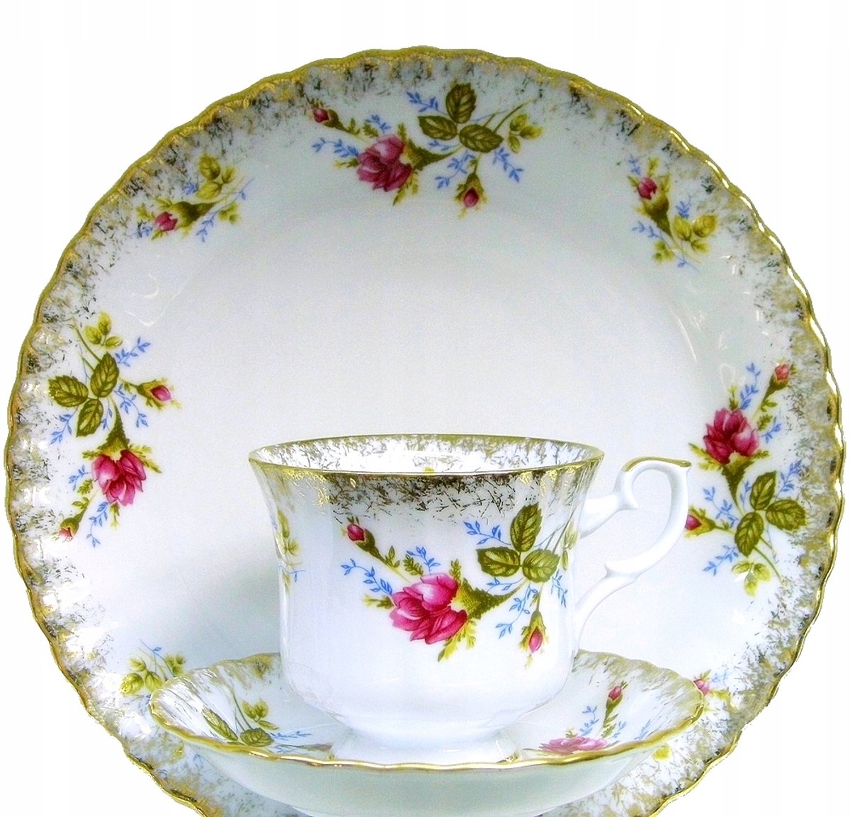 Chodzież Iwona Plat Talerz Deserowy 17cm Złoto
