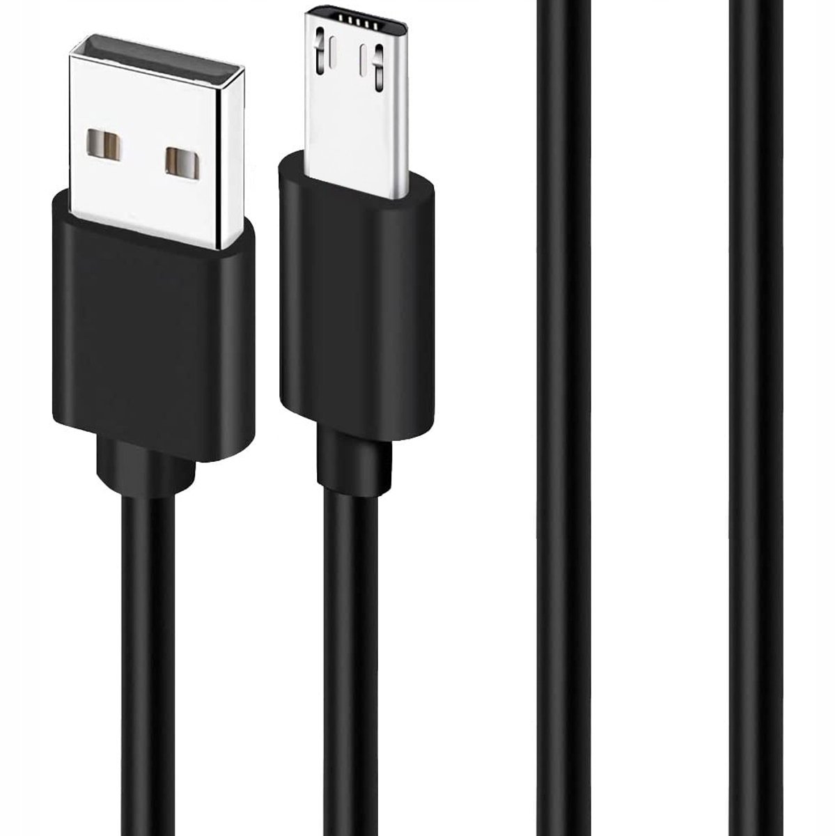 LTC USB naar Micro USB-kabel - 1 m - Snel opladen - Plat en duurzaam