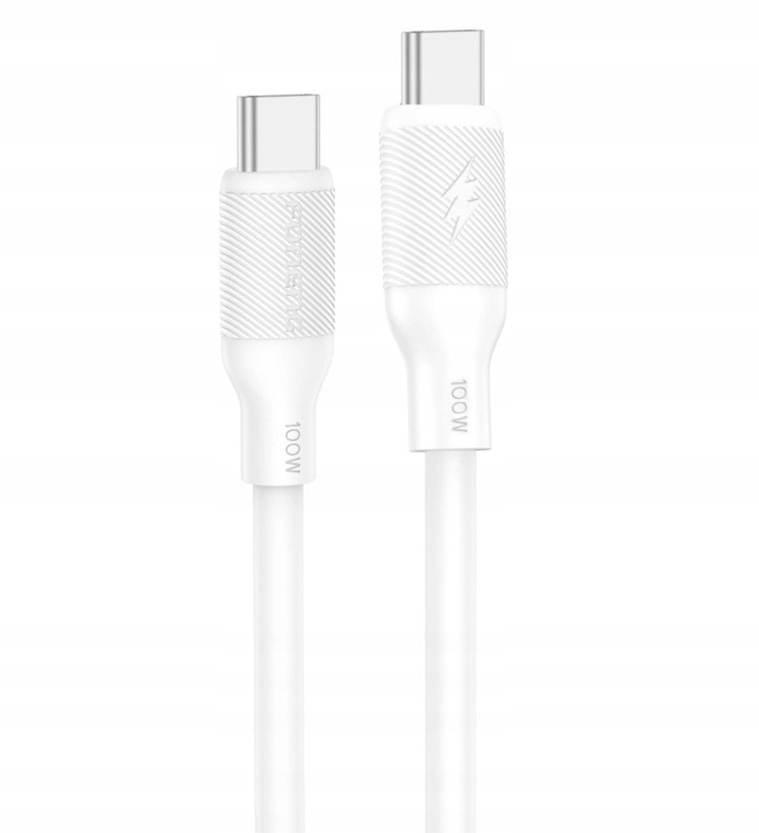 USB-C naar USB-C Kabel 1m Wit - 100W Snel Opladen & Data