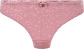 Hunkemöller Marine Thong Roze