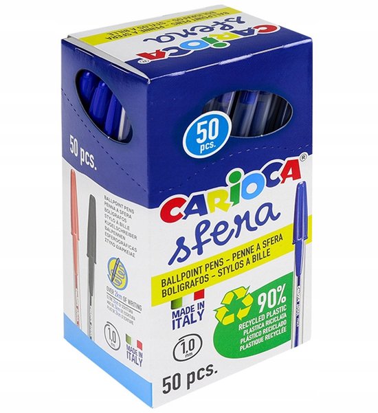 Carioca OOPS - uitwisbare balpen met warmtegevoelige inkt