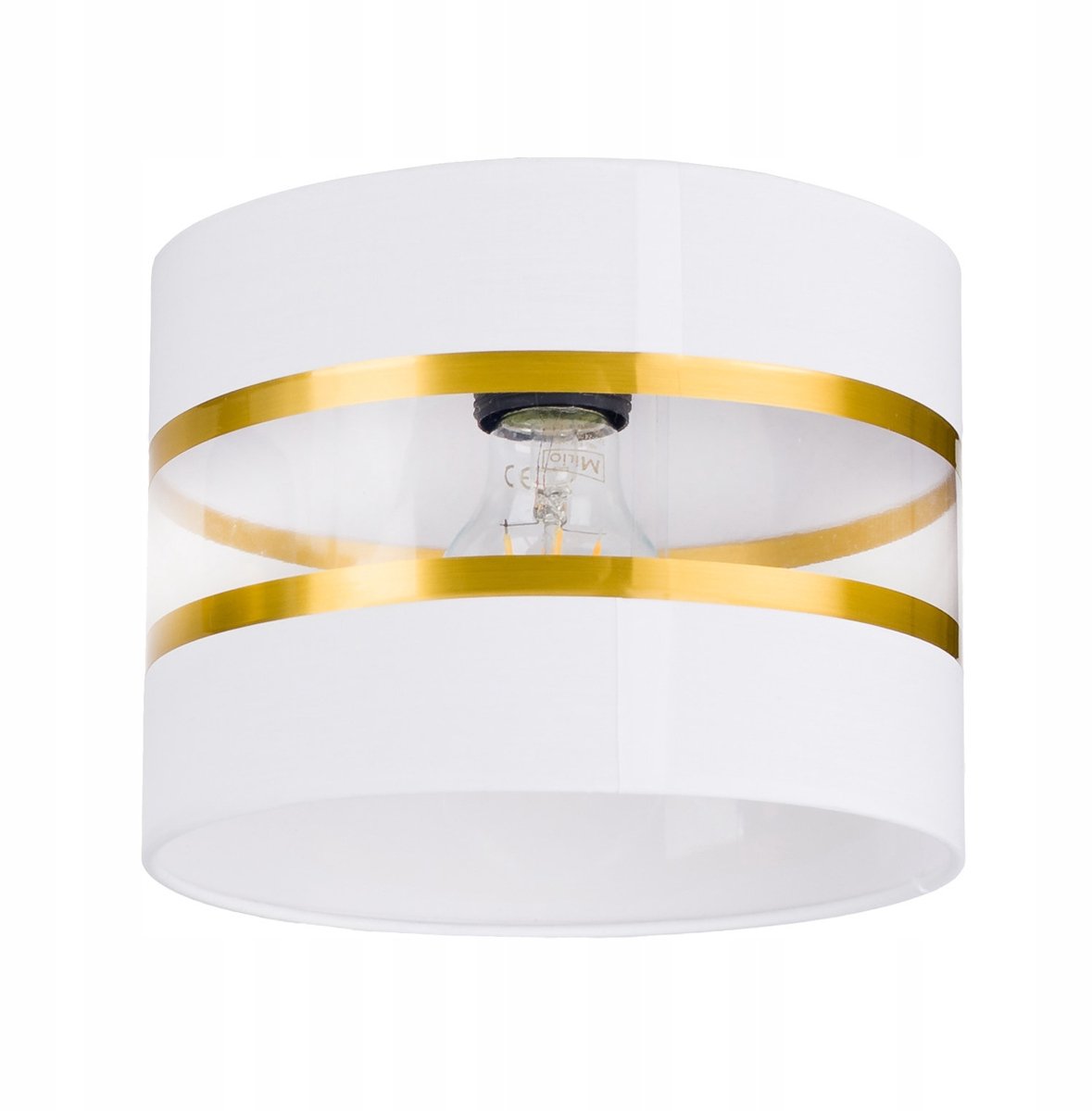 Hanglamp met Stoffen Kap - E27 Fitting, Ø 20cm