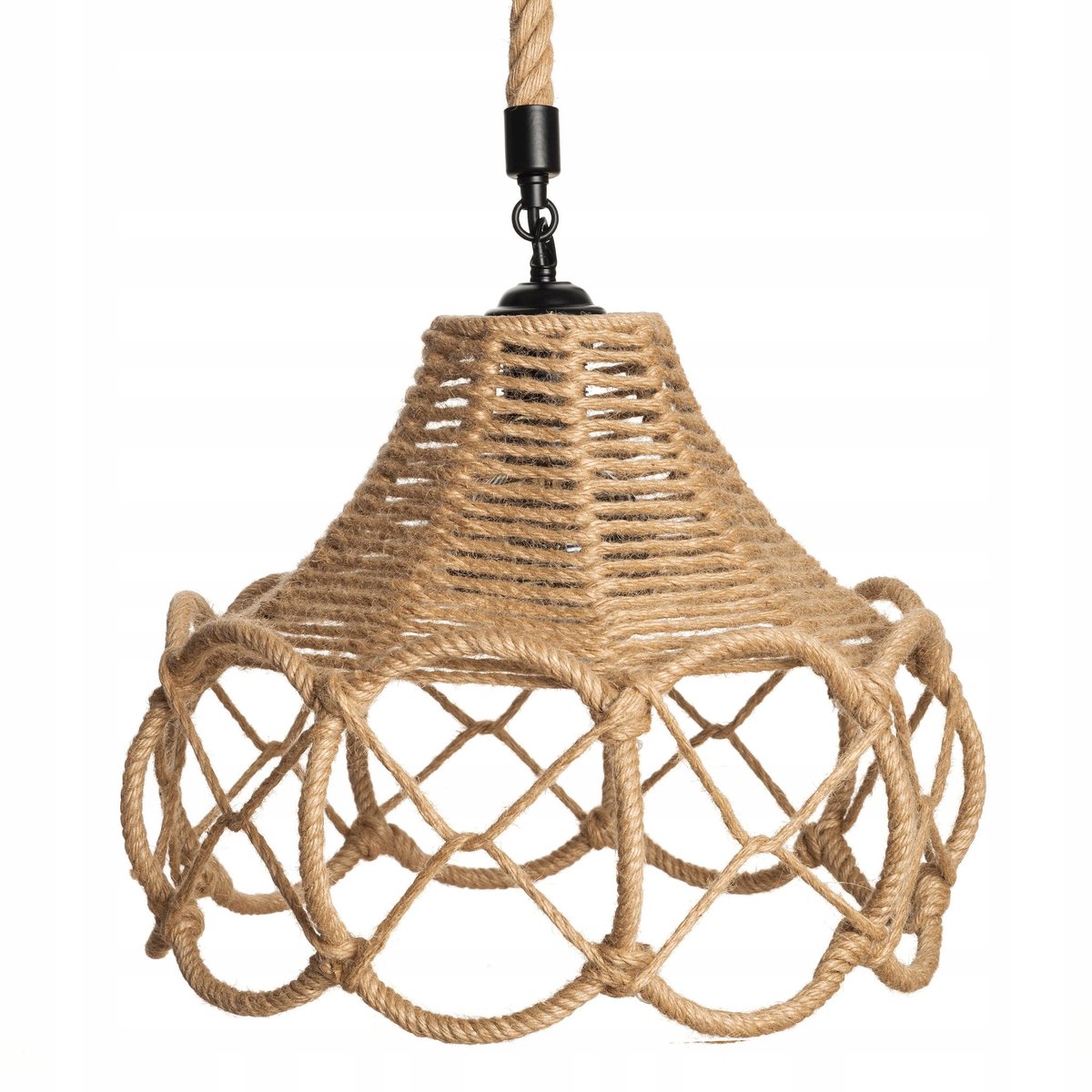 Katia Jutelamp Vintage Boho - Hanglamp met natuurlijke uitstraling