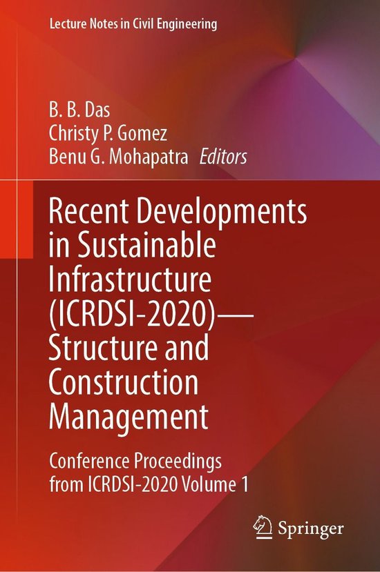 Engineering (R0) - Recent Developments in Sustainable Infras ... - cover