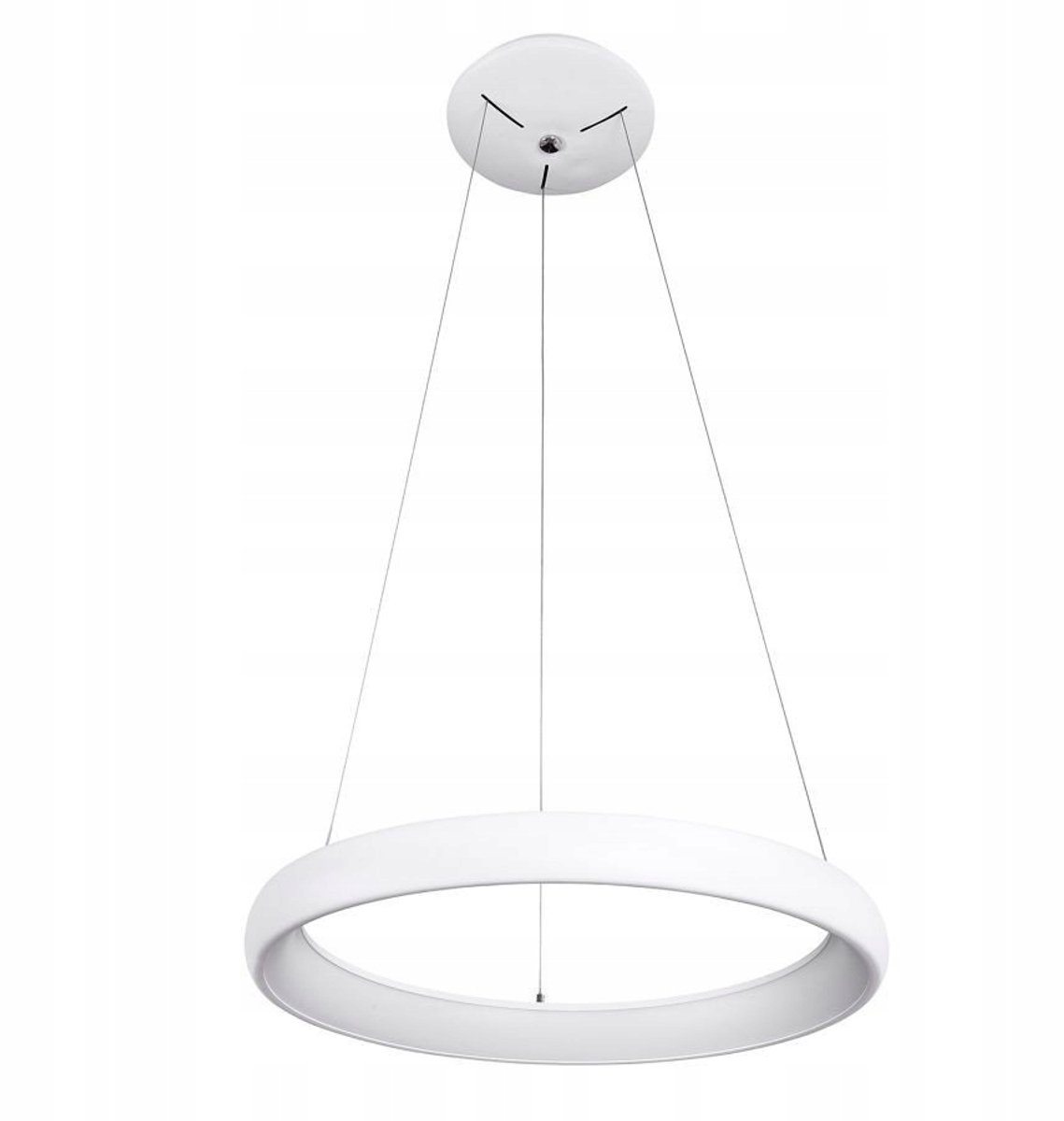 Alessia Hanglamp Wit 51cm LED 40W Warm Wit Licht