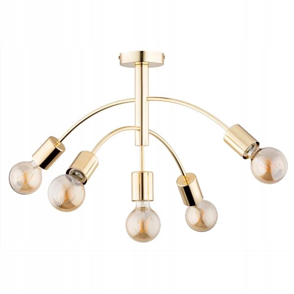 ARINI Plafond Lamp Goud Metaal E27 5x15W 60cm - Stijlvol Design