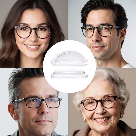 Neuspads voor brillen 24 paar — afbeelding 4
