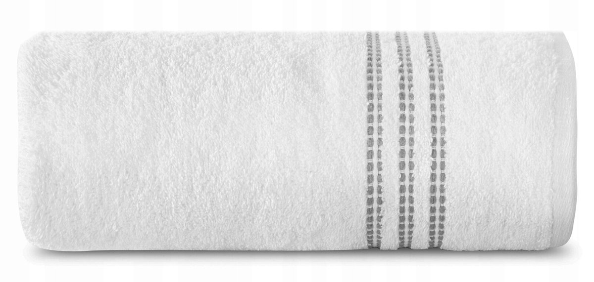 Saba Handdoek Wit 70x140 cm - 100% Katoen
