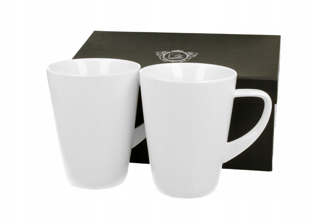 Set van 2 DUO INFINITY Mokken Wit 370 ml