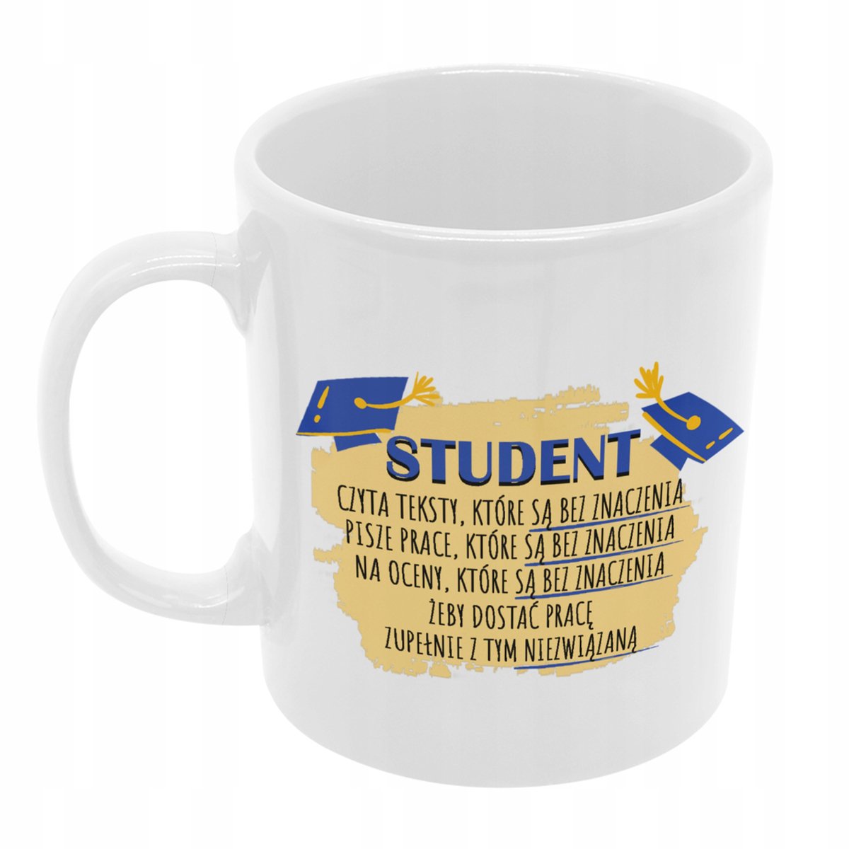 Grappige Mok Cadeau Student - Perfect voor Verjaardag & Feestdagen