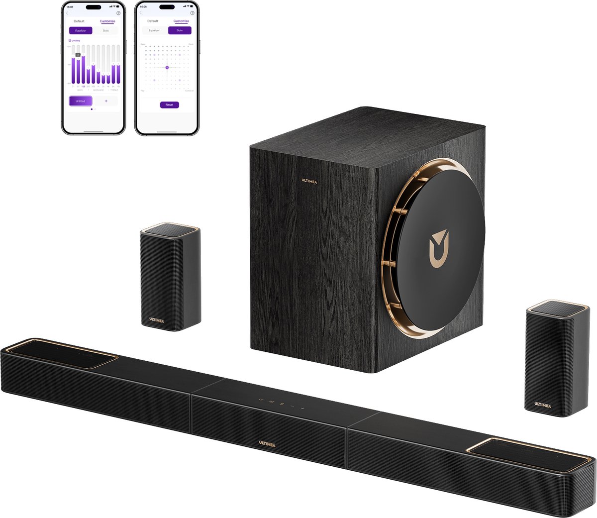 ULTIMEA Skywave X50 Professionele Soundbar met Dolby Atmos, - ULTIMEA - €469,99