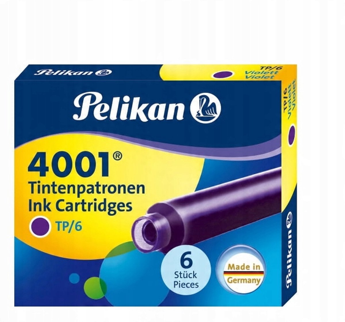 Pelikan Inktpatronen Kort - 6 st