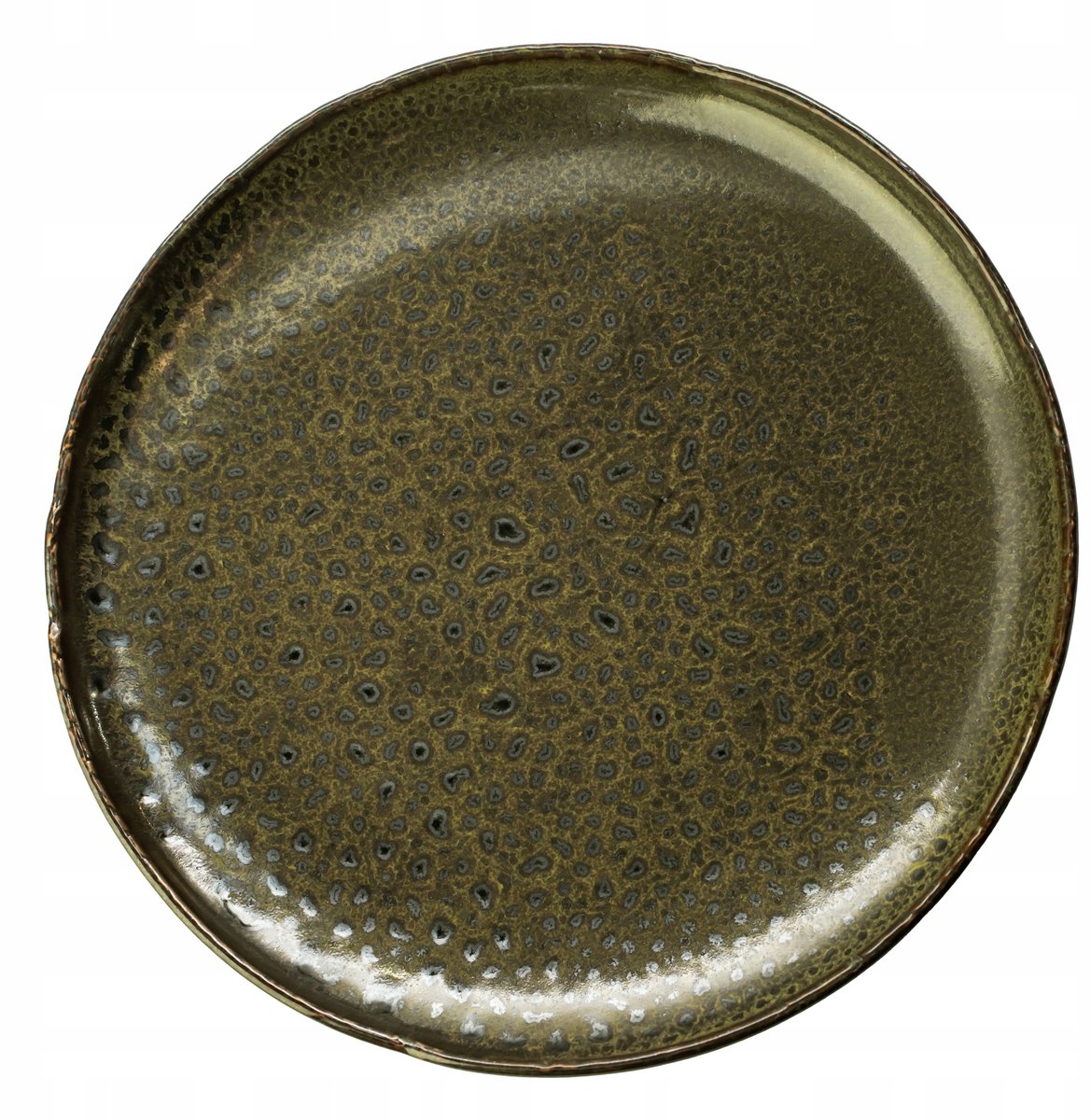 Verlo Alga plat bord 28 cm - Uniek ontwerp, met de hand afgewerkt