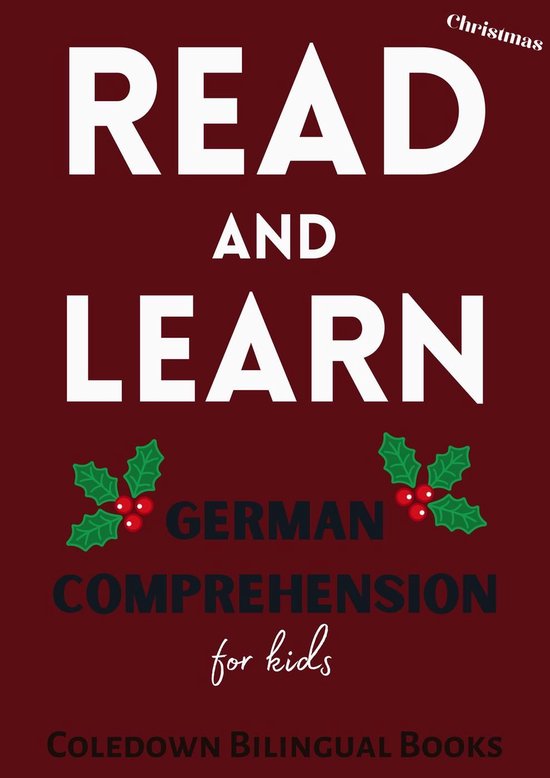 Read and Learn Christmas: German Comprehension for Kids - cover