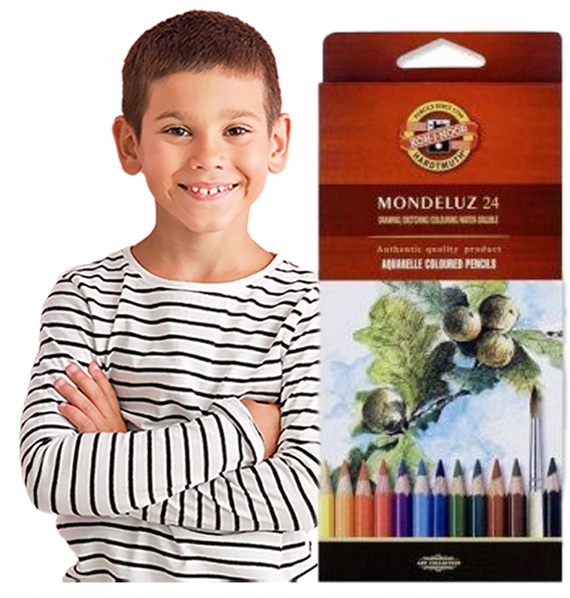 Koh-I-Noor Mondeluz Aquarel Potloden 24 Kleuren