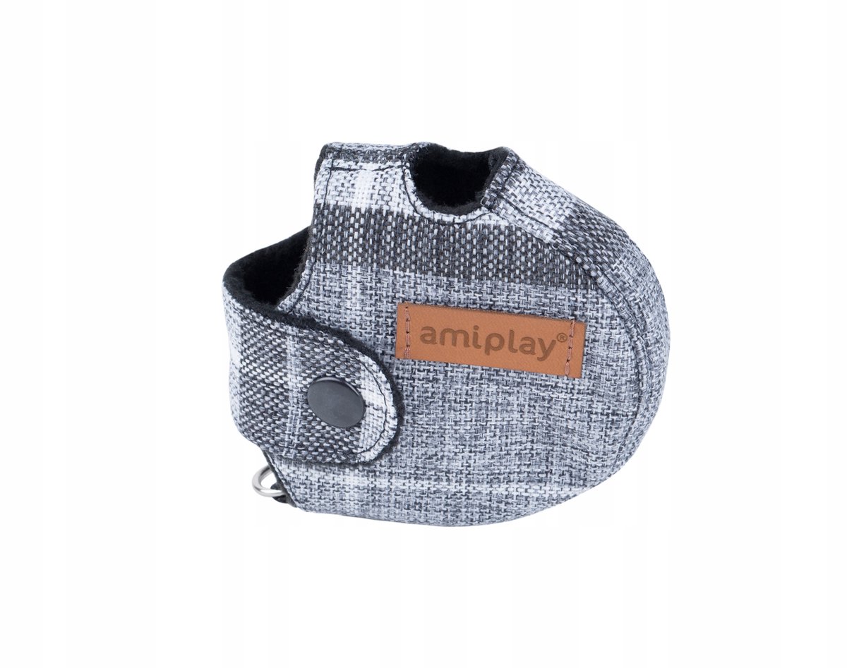 Amiplay London S Hondenriem Hoes - Grijs