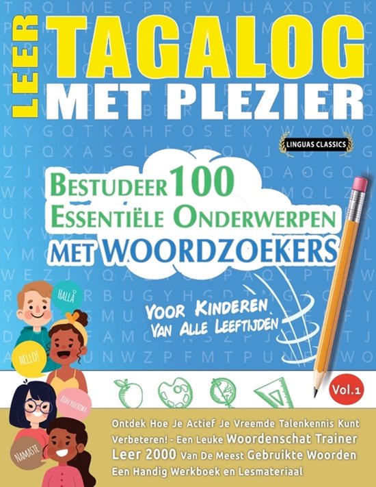 Leer Tagalog Met Plezier - Voor Kinderen - cover