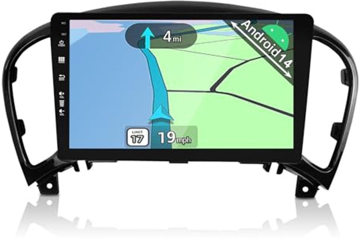 Android 13 Autoradio voor Nissan Juke en Infiniti - 2 Din GPS met Gratis Achteruitrijcamera