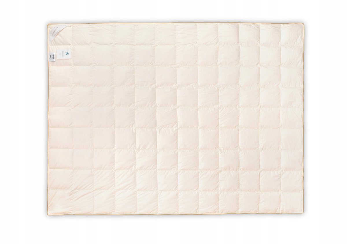 Luxe zomerdeken dons 180x200 cm, 70% ganzendons, 100% katoen