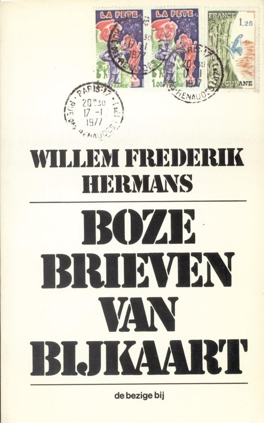 Boze brieven van bijkaart - cover