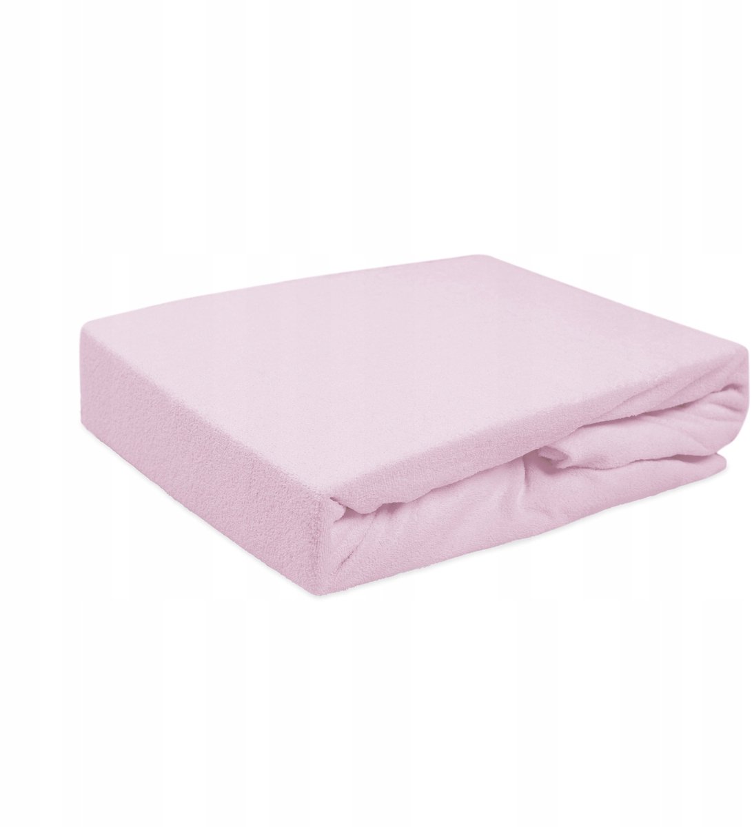 Badstof hoeslaken met elastiek 80x160 cm - Heather