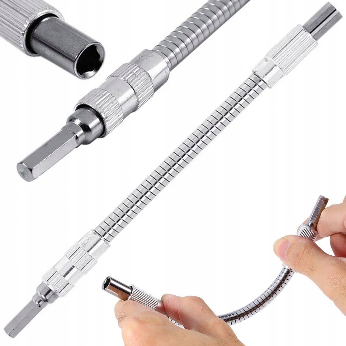 Flexibele magnetische bitverlenging 1/4" voor slijpmachines