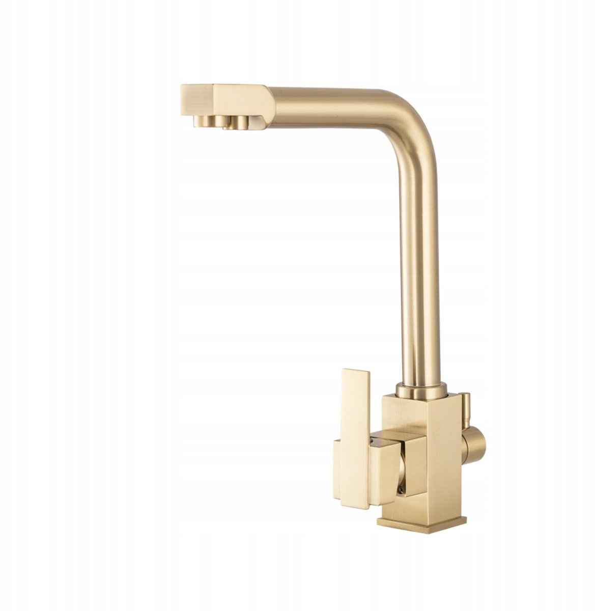 NOOK Kraan 3-Weg Geborsteld Goud - Keuken - Filterwater