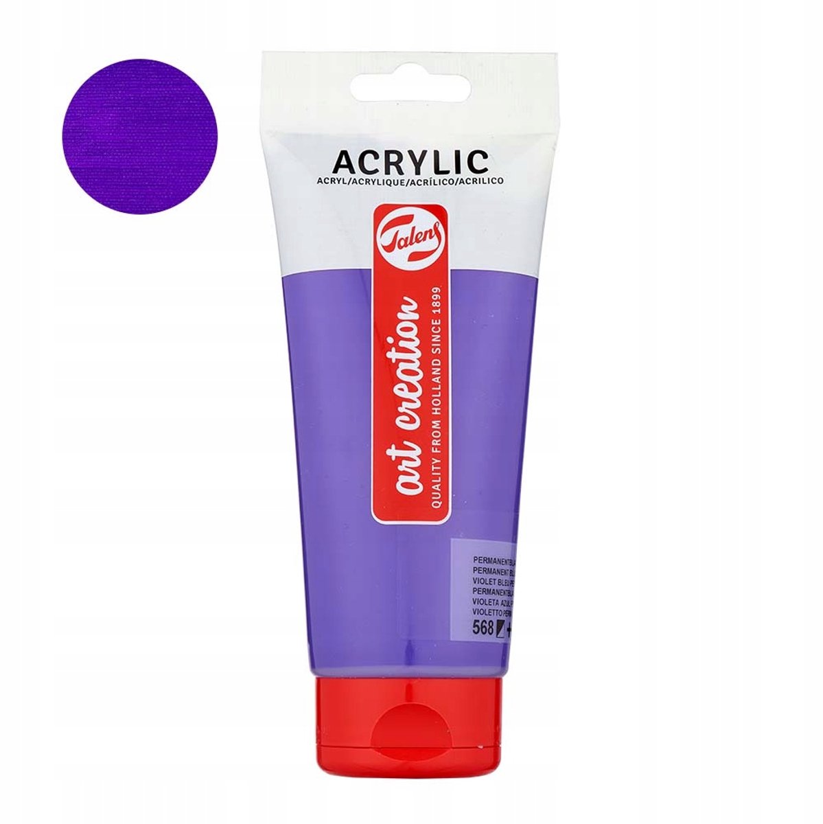 Art Creation Acrylverf 200 ml - 568 Permanent Blauw Violet