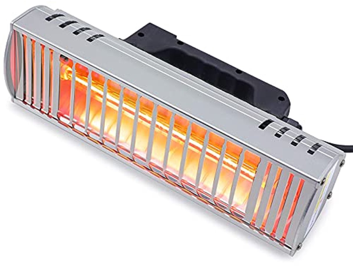 Infrarood Drooglamp 1000W voor Auto Reparatie en Verf Curing - Handheld EU 220V