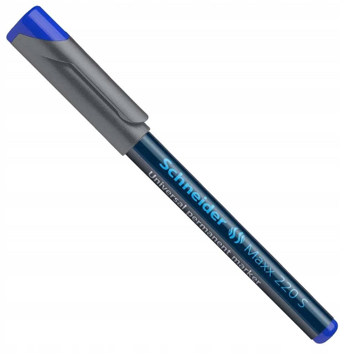 Schneider Permanent Marker Blauw 0,4 mm - Sneldrogend & Watervast