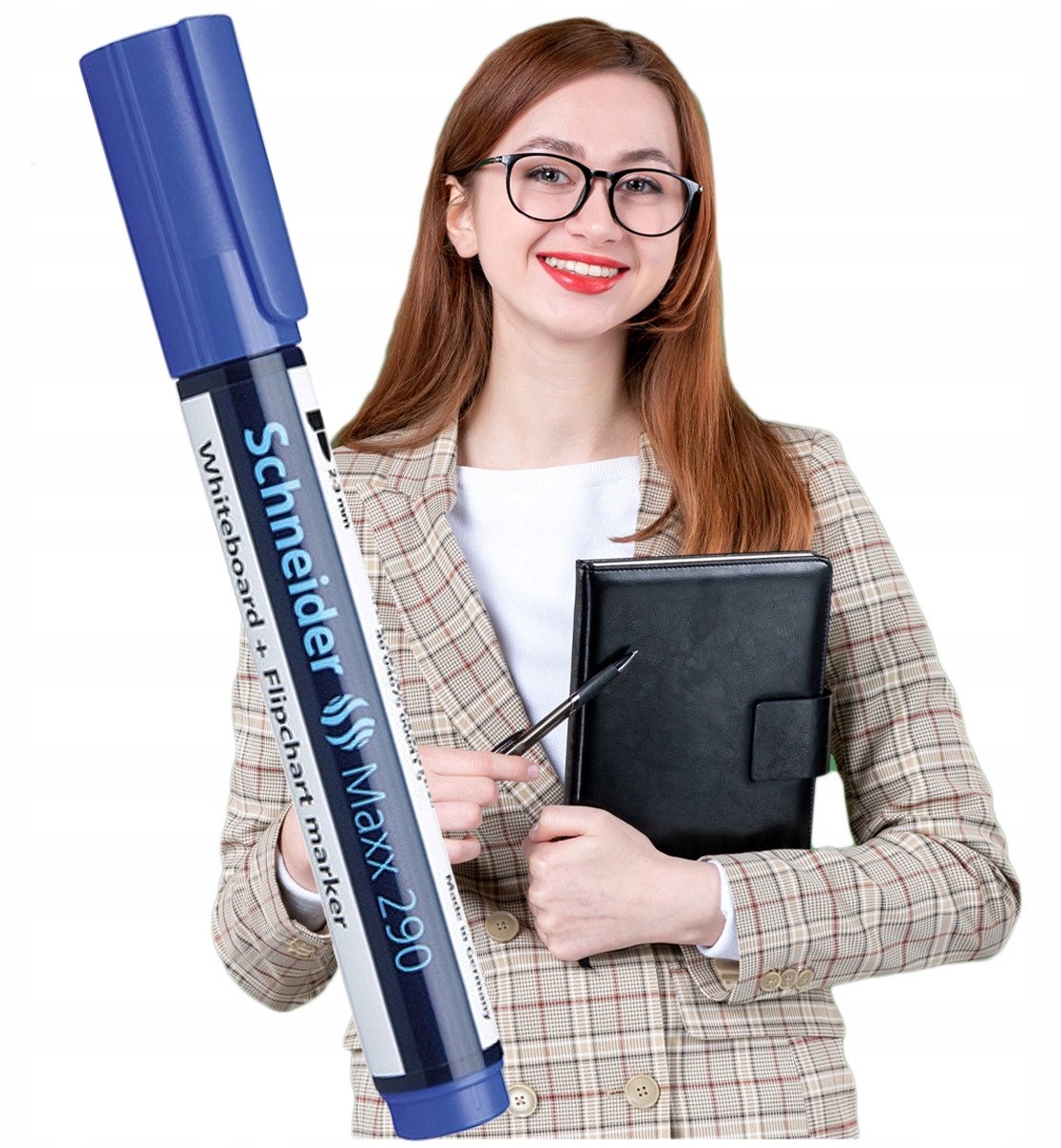 Schneider Blauwe Stiften voor Whiteboard, Uitwisbaar, 2-3mm