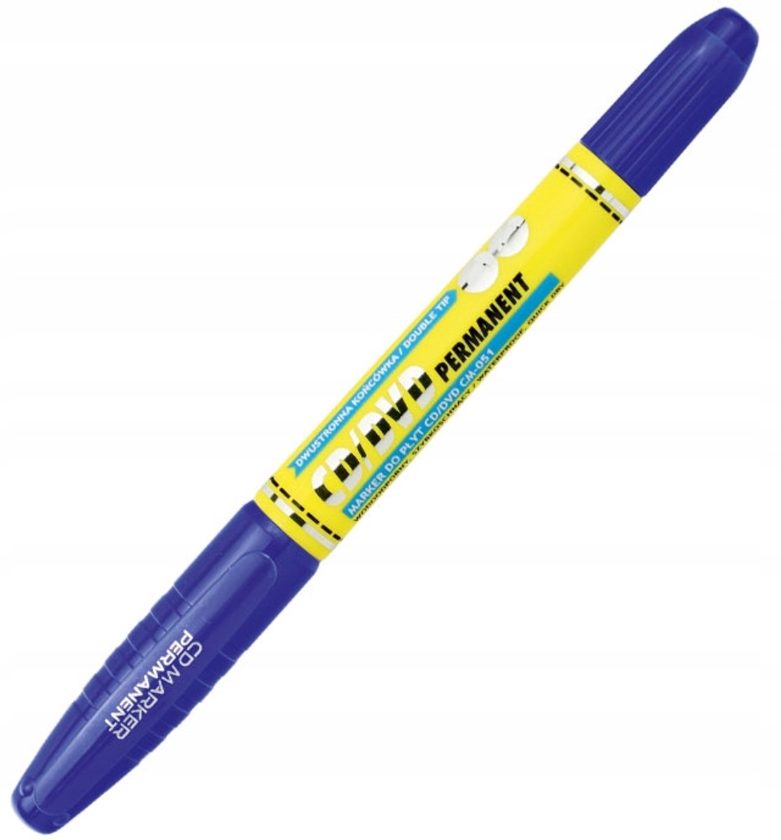 Grand CM-051 Dubbelzijdige Marker - Blauw, Waterbestendig