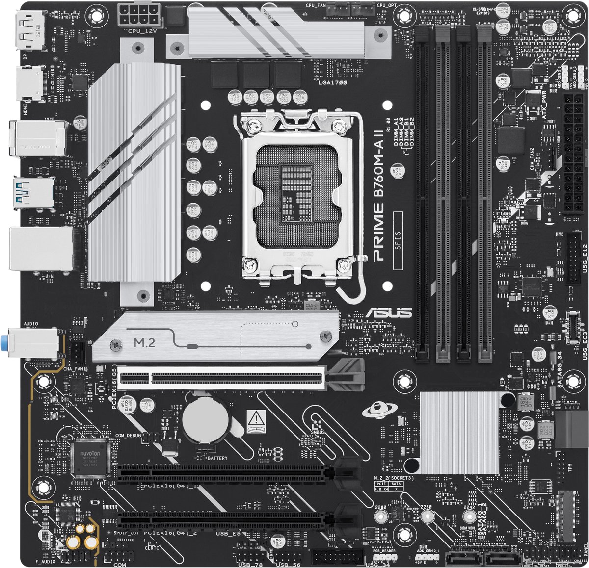 ASUS PRIME B760M-A II-CSM Intel B760 LGA 1700 micro ATX