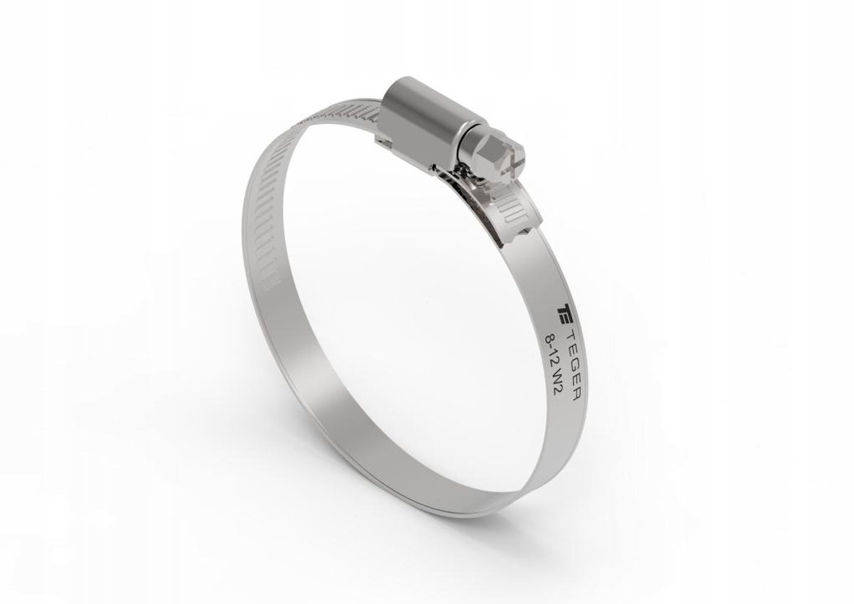 Slangklem RVS 8-12mm, Breedte 9mm - Duurzame Klemband
