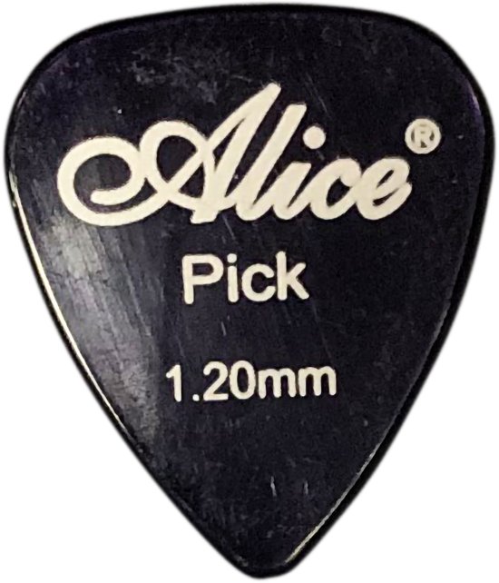 6x Plectrum 1.20 mm - Gitaarplectrums - Guitar picks - Willekeurige kleuren - Jonyx