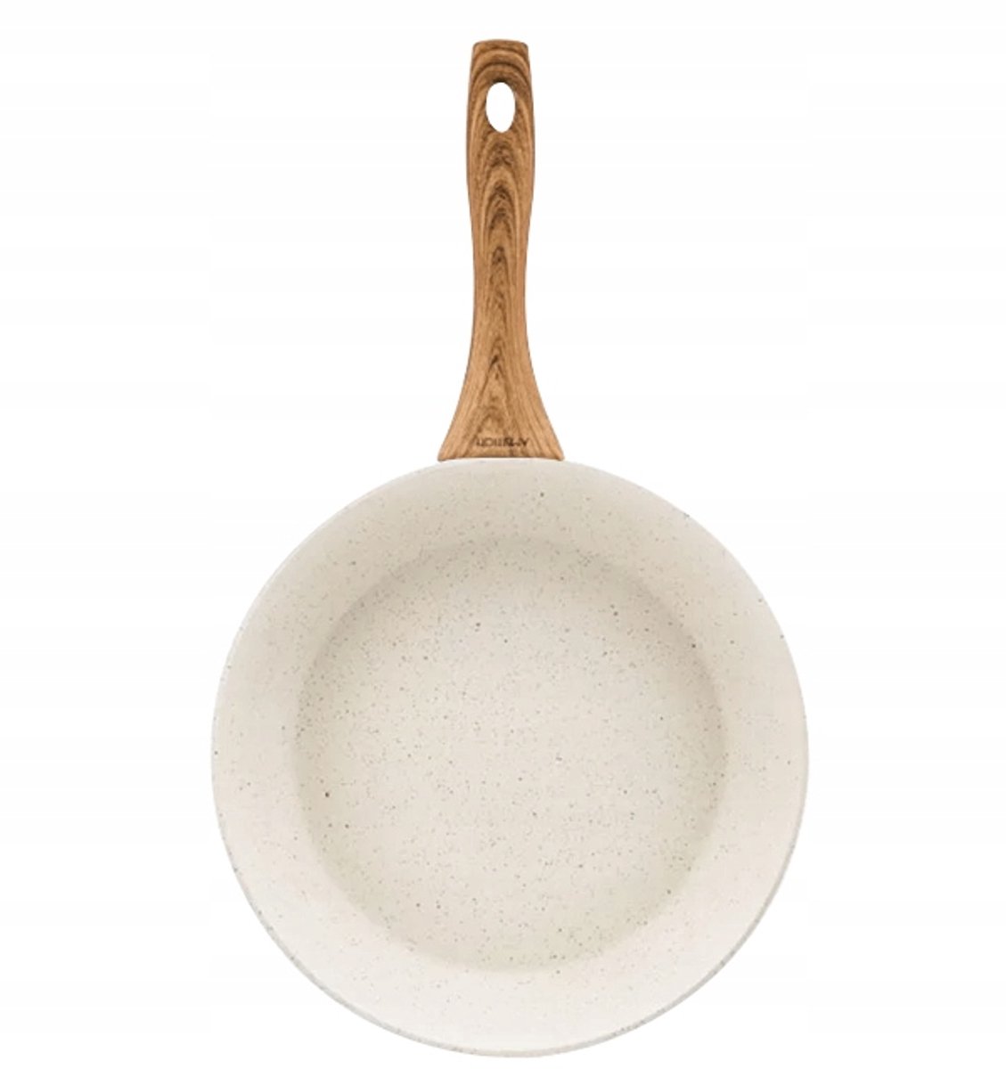 Ambition Nature Koekenpan Ø28 cm - Non-stick, Inductie, Crème