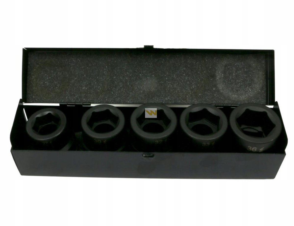 Slagmoersleutel Dopsleutel Set 1" 5 Delig CrMo Staal