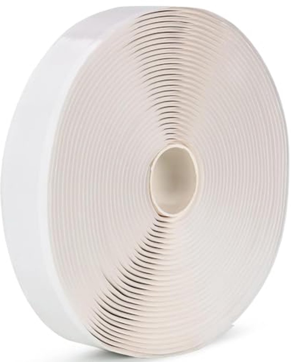 Zelfklevende Butyl Tape - Waterdichte Reparatietape voor RV-ramen, Bootafdichting en EPDM-daken - 2,5 cm x 10 m