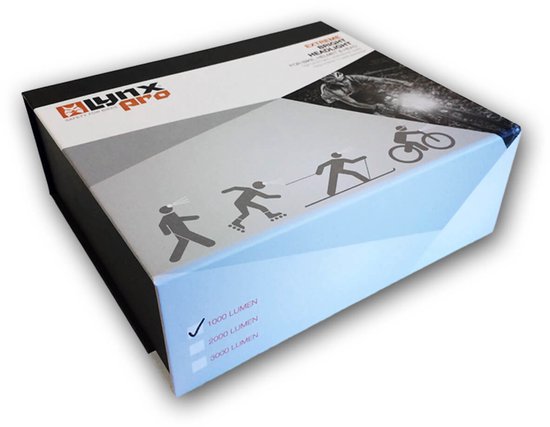 Lynx Koplamp - High Power - 1000Lm - Met oplaadkabel — afbeelding 3