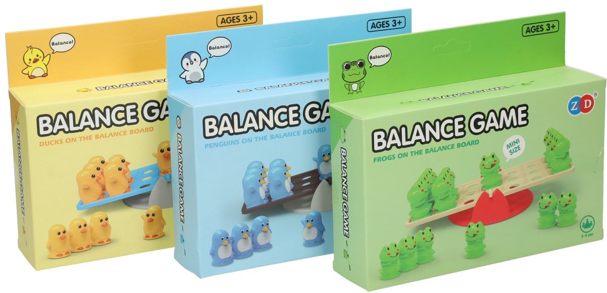 Albatros Hengelsport balansspel dieren educatief speelgoed mini reisformaat.