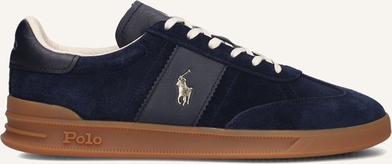 Polo Ralph Lauren Heritage Area Sneakers - Suède - Heren - Blauw - Maat 41