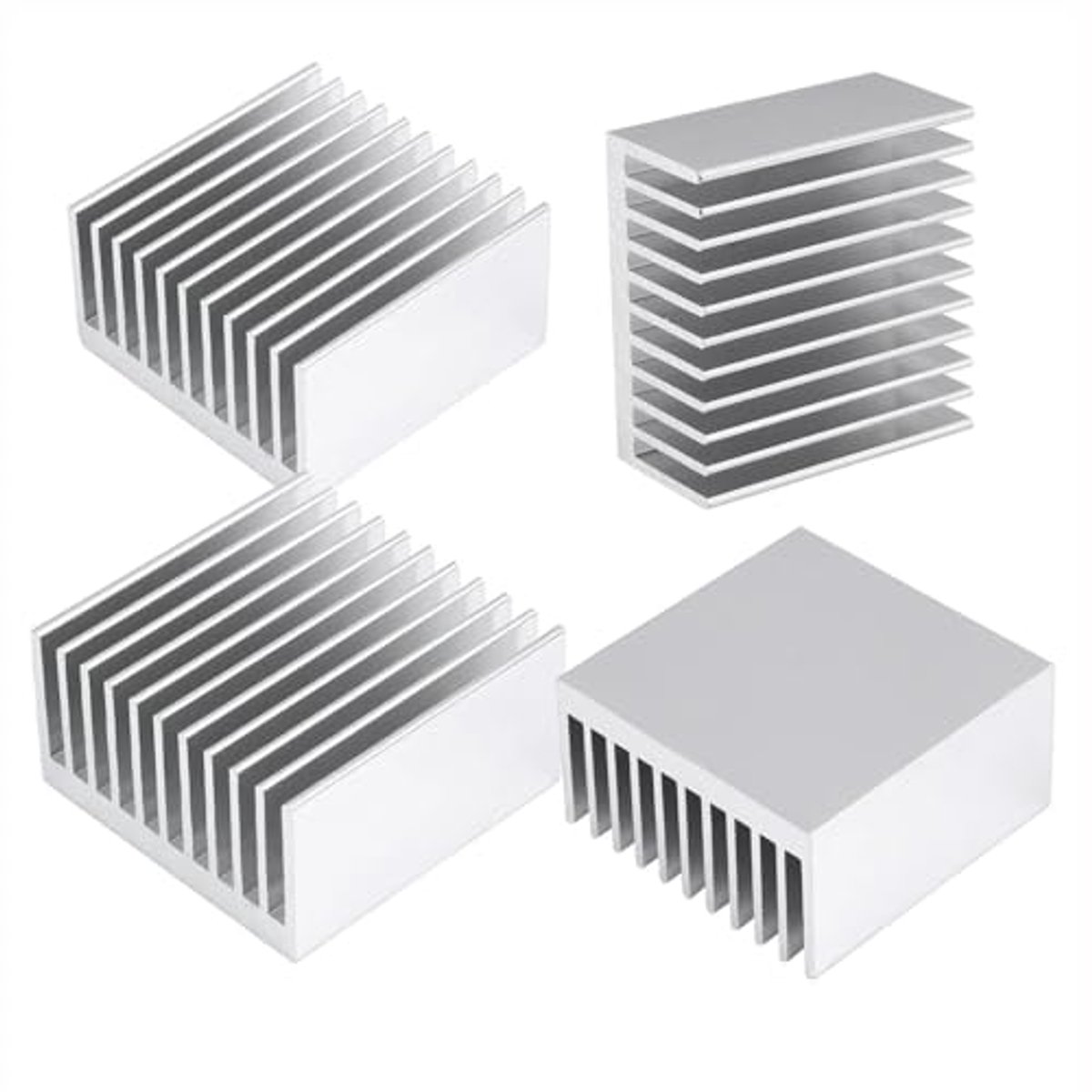 Koellichaam 20-40 voor effectieve koeling – 40 x 40 x 20 mm