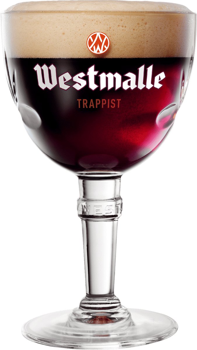 Neutraal Westmalle Bierglas 33 cl